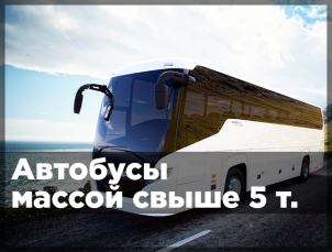 Автобусы массой свыше 5 тонн - 1079 руб